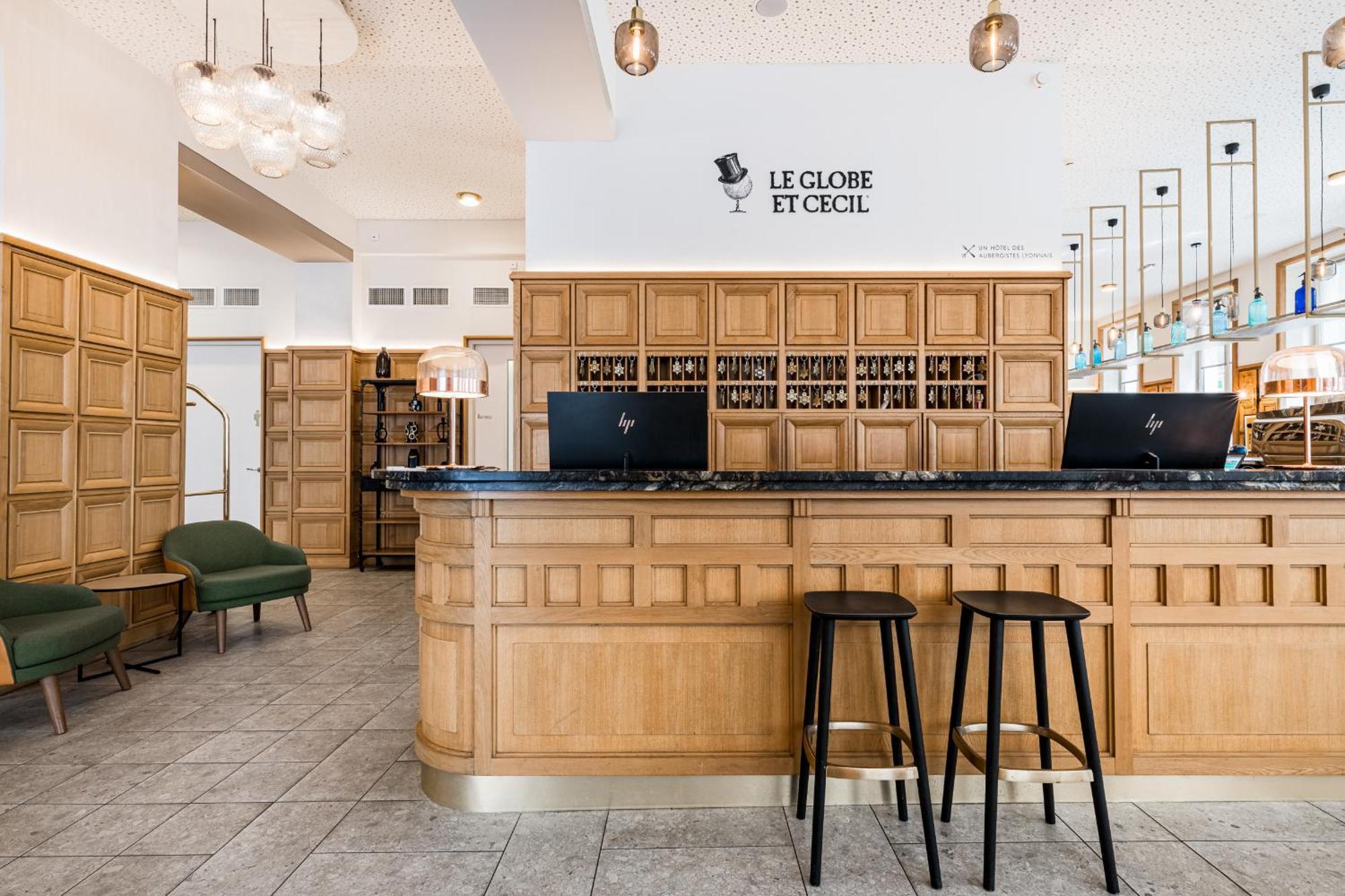 Globe Et Cecil Hotel Lyon Luaran gambar